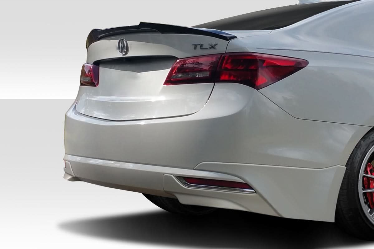 2015-2017 Acura TLX A Spec Look Rear Lip Add Ons - 2 Piece - FRP