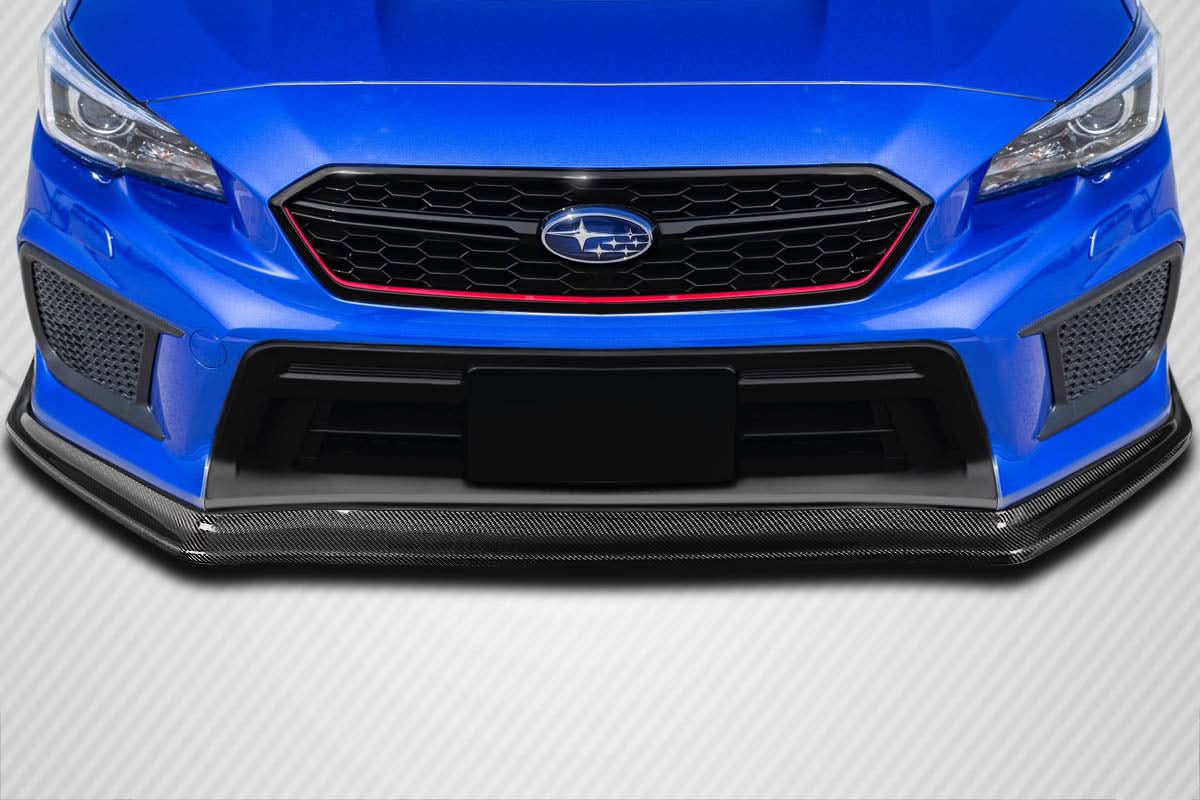 2015-2017 Subaru WRX STI C Speed Style Front Lip Spoiler - Carbon