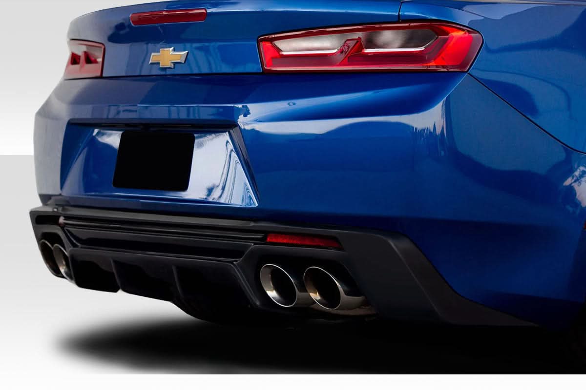 2016-2023 Chevrolet Camaro Shark Style Rear Diffuser - 1 Piece - FRP