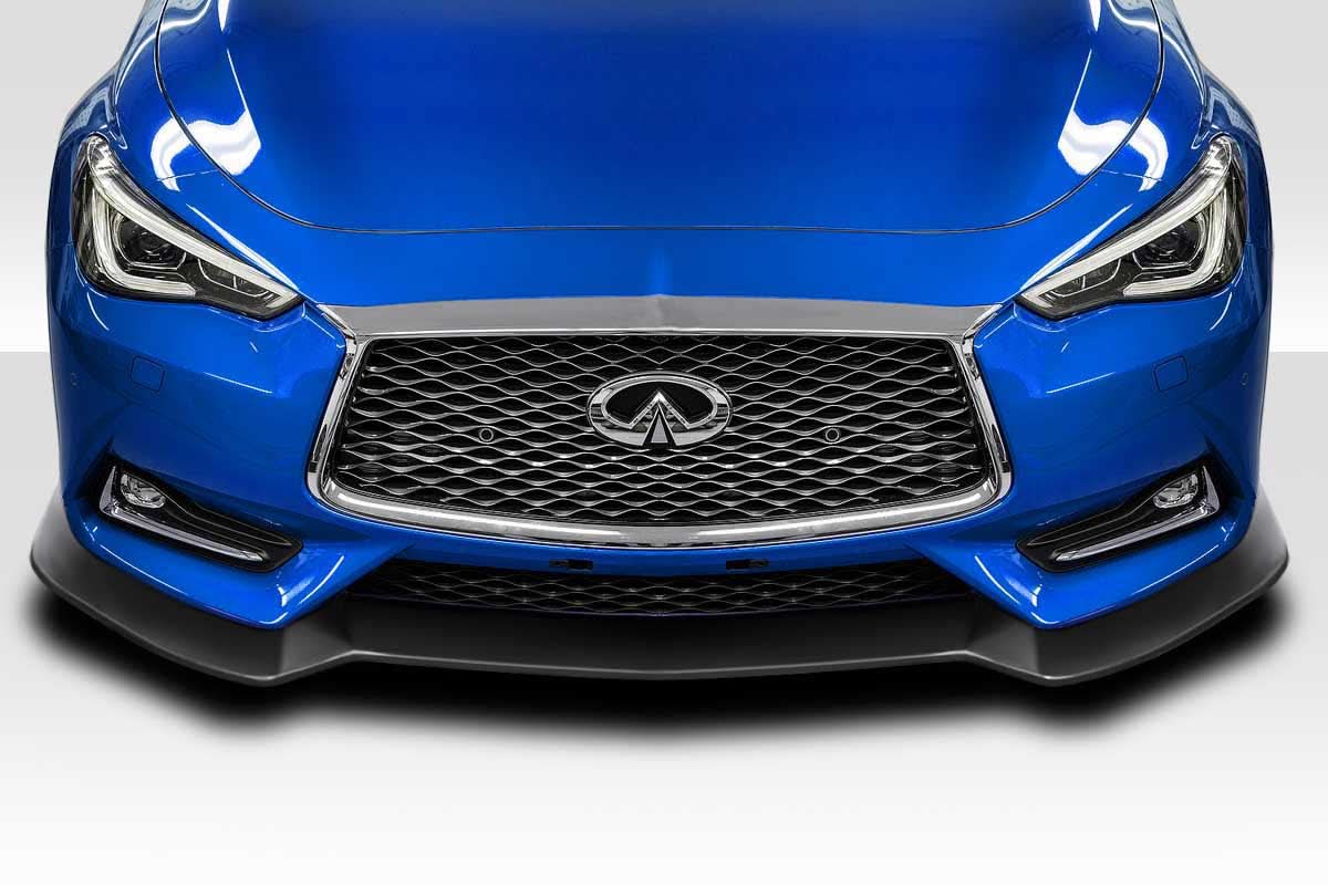 2017-2022 Infiniti Q60 AP Style Front Lip Under Spoiler - FRP
