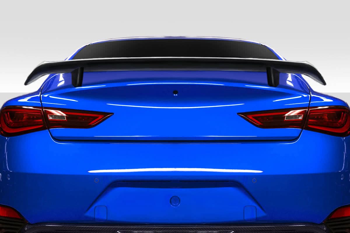 2017-2022 Infiniti Q60 SR Style Rear Wing Spoiler - 1 Piece - FRP