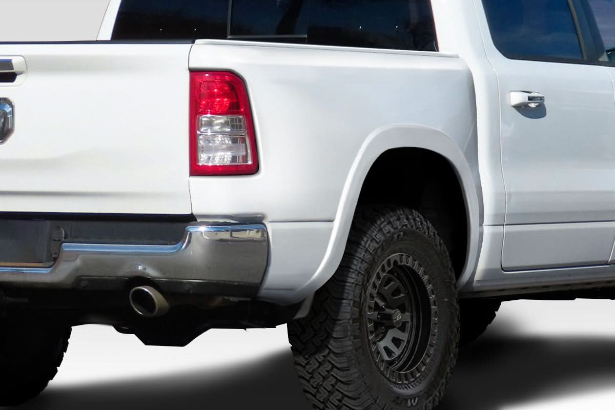 2019-2023 Dodge Ram Bulge Style Bedside Rear Fenders - 2 Piece