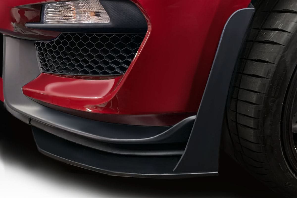 2018-2023 Ford Mustang Z1 Style Front Lip Under Spoiler - FRP
