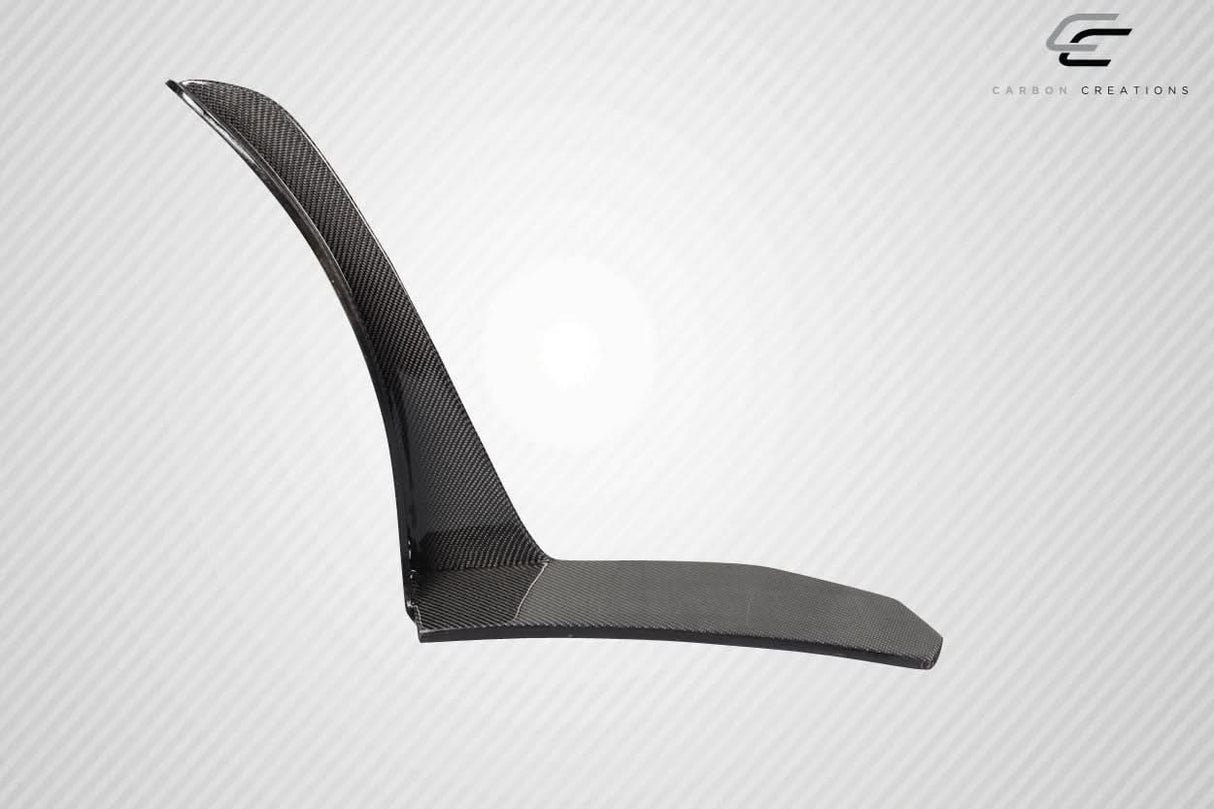 2018-2023 Ford Mustang Z1 Style Front Lip Spoiler - Carbon Fiber