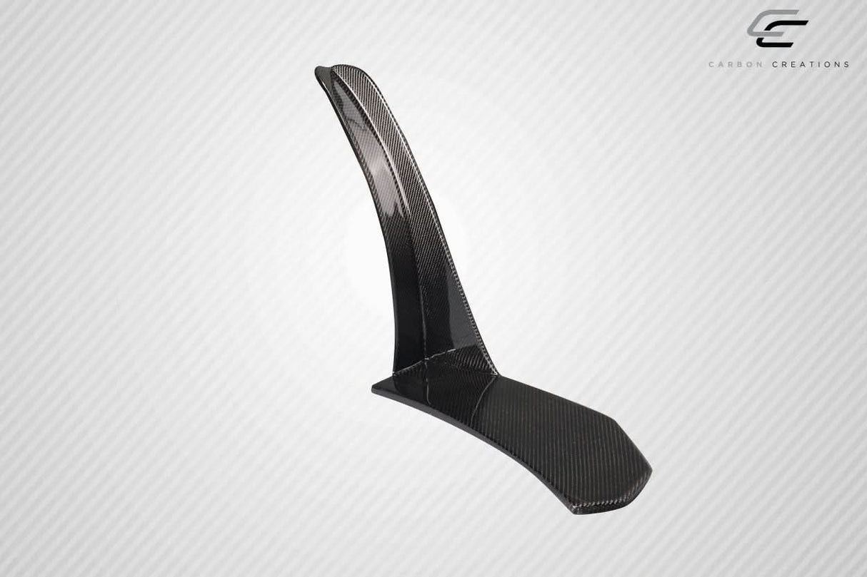 2018-2023 Ford Mustang Z1 Style Front Lip Spoiler - Carbon Fiber