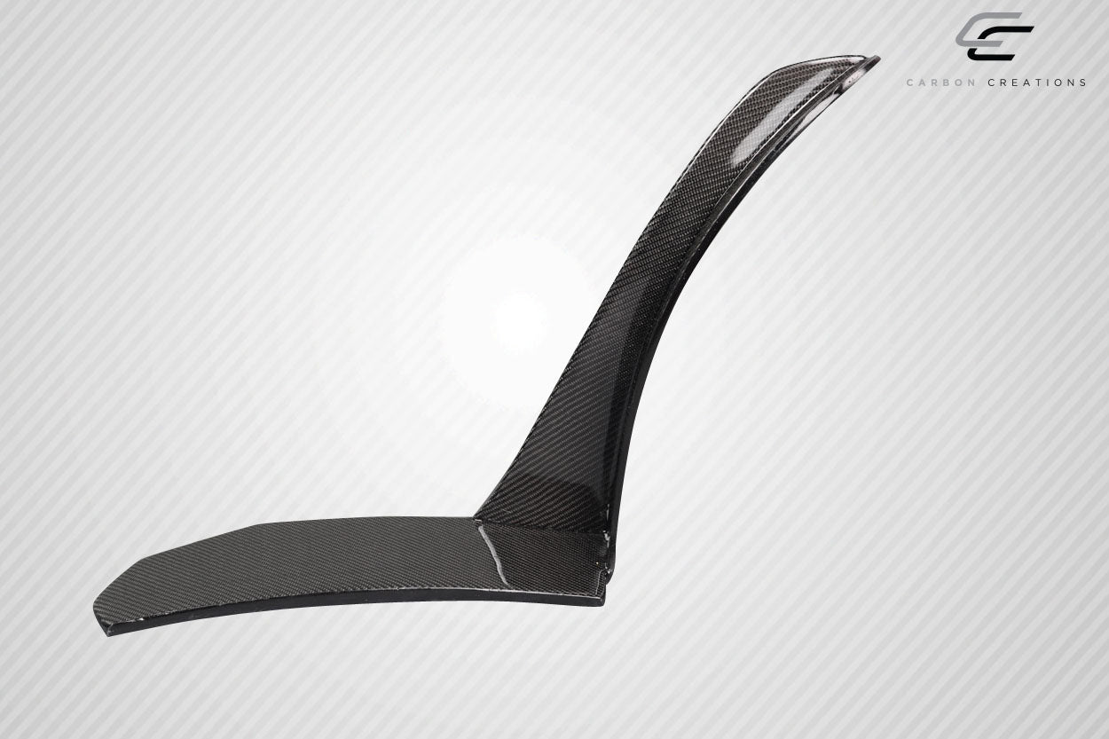 2018-2023 Ford Mustang Carbon Creations Z1 Front Lip Spoiler Air Dam - 2 Pieces ( Non performance model )