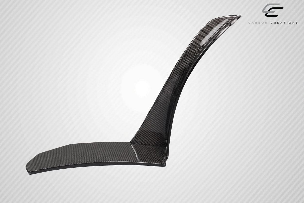 2018-2023 Ford Mustang Z1 Style Front Lip Spoiler - Carbon Fiber