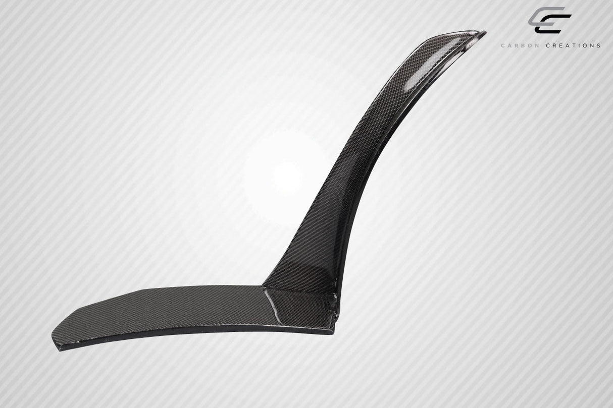 2018-2023 Ford Mustang Carbon Creations Z1 Front Lip Spoiler Air Dam - 2 Pieces ( Non performance model )