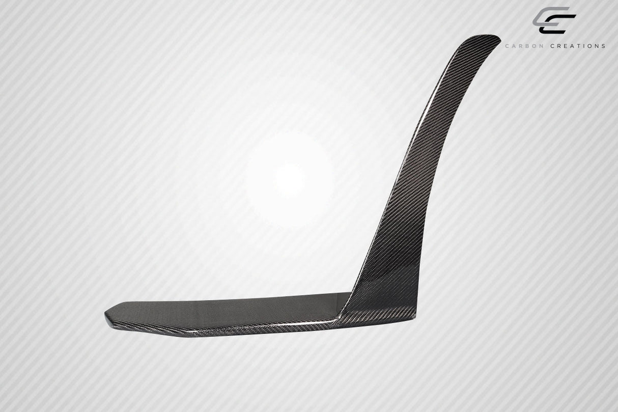 2018-2023 Ford Mustang Z1 Style Front Lip Spoiler - Carbon Fiber