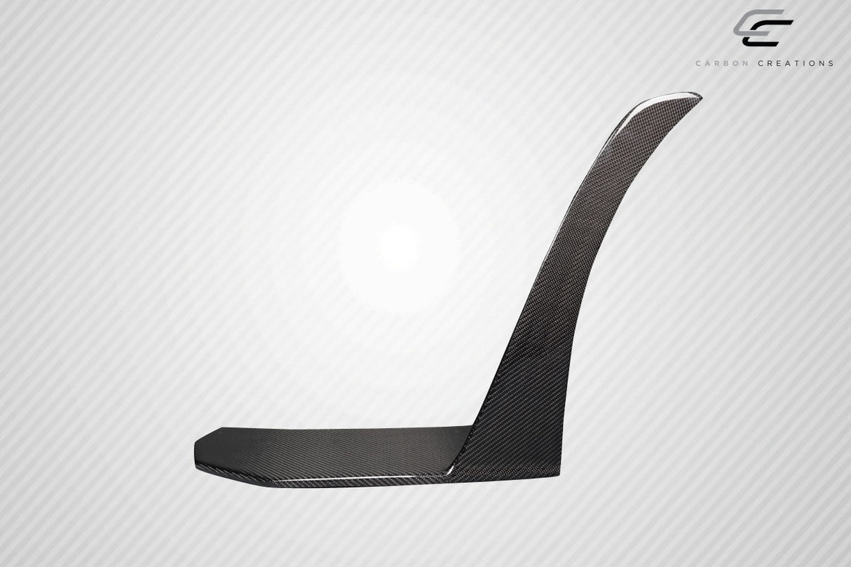 2018-2023 Ford Mustang Z1 Style Front Lip Spoiler - Carbon Fiber