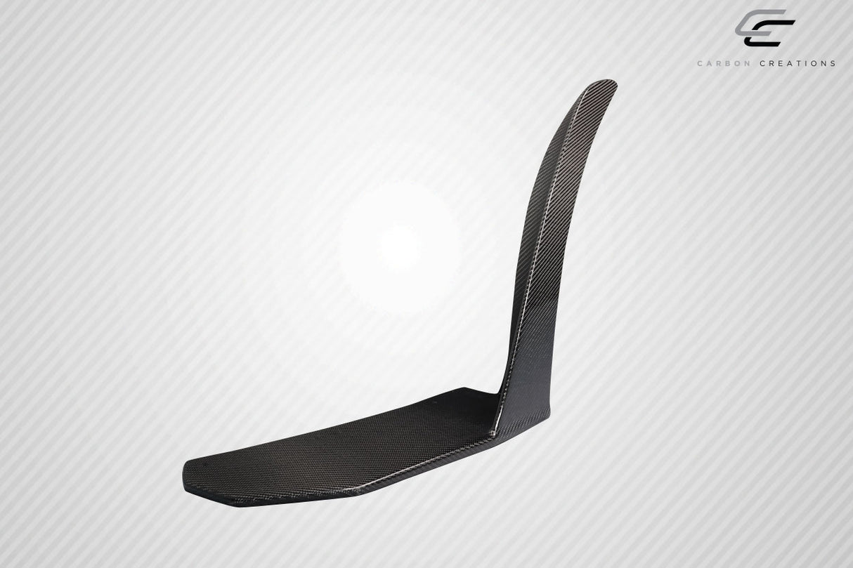 2018-2023 Ford Mustang Z1 Style Front Lip Spoiler - Carbon Fiber