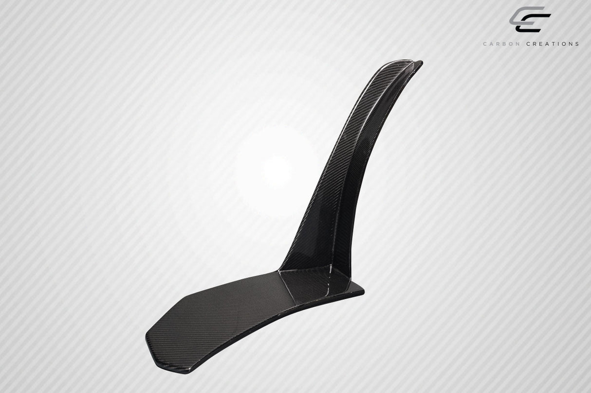 2018-2023 Ford Mustang Z1 Style Front Lip Spoiler - Carbon Fiber