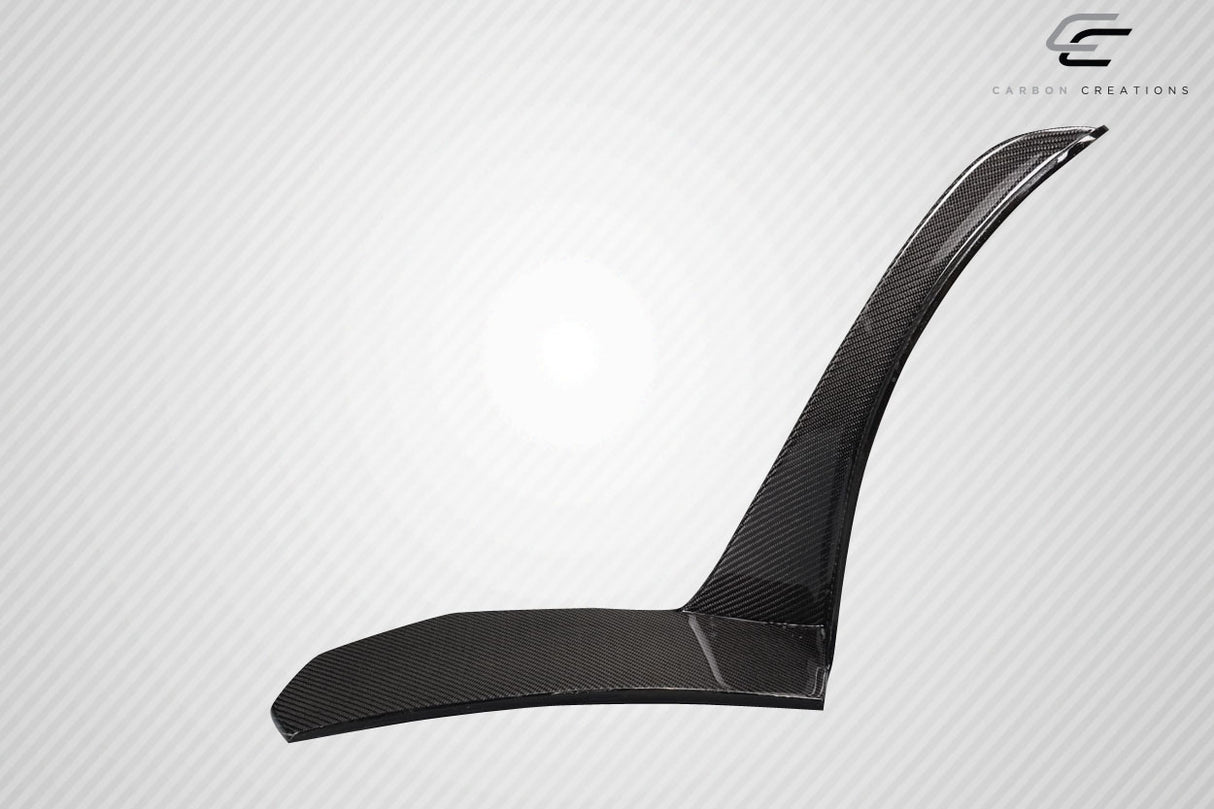 2018-2023 Ford Mustang Z1 Style Front Lip Spoiler - Carbon Fiber
