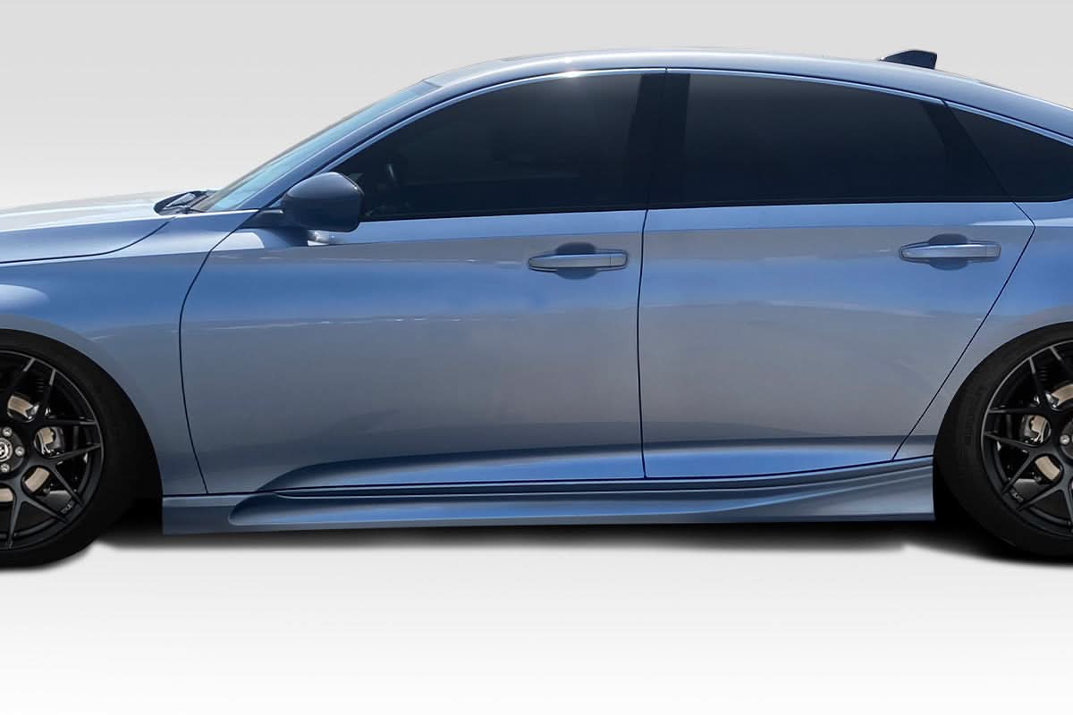 2018-2022 Honda Accord J Spec Style Side Skirts - 2 Piece - FRP