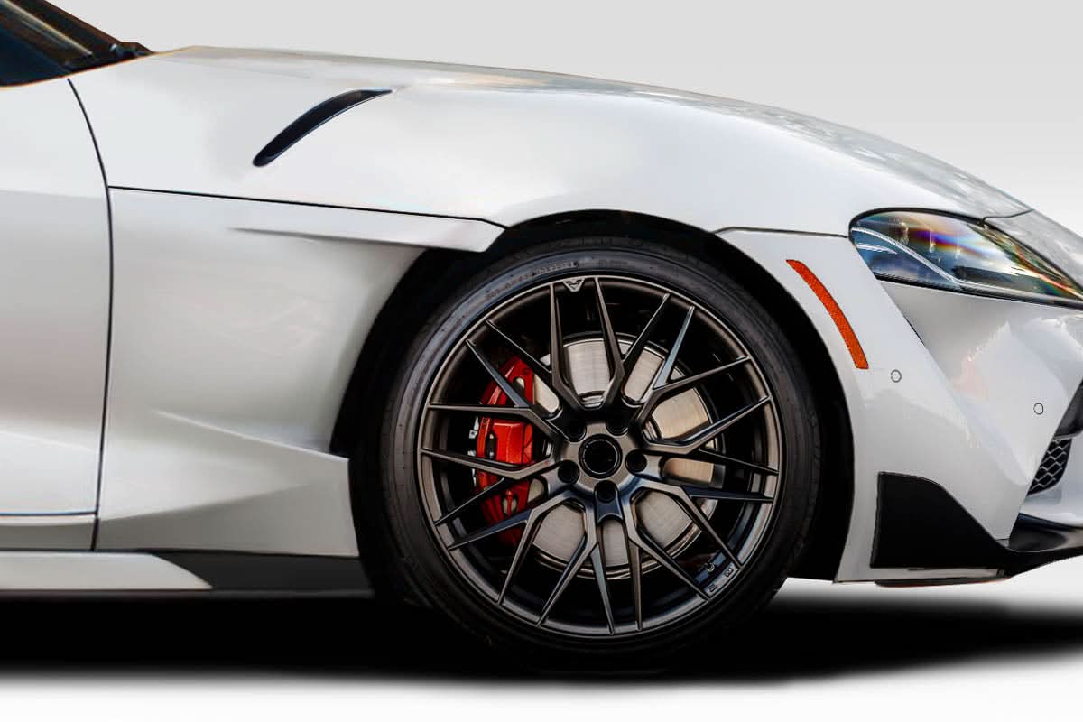 2020-2025 Toyota Supra A90 EVS Style Front Fenders - 2 Piece - FRP