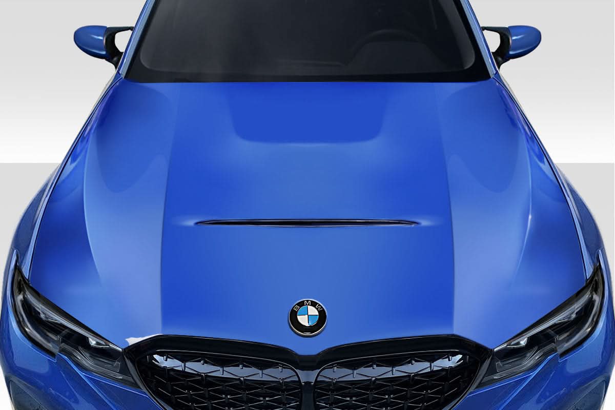2019-2022 BMW 3 Series G20 CS Look Hood - 1 Piece - FRP