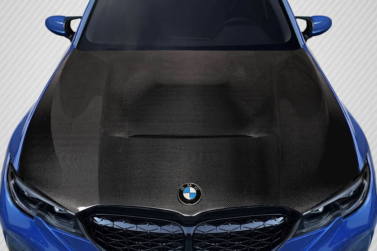 2019-2022 BMW 3 Series G20 CS Look Hood - Carbon Fiber