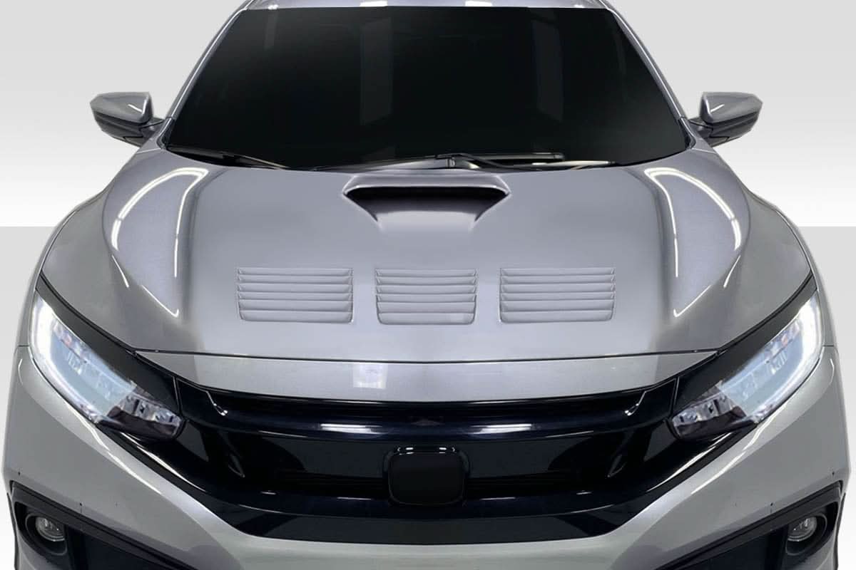 2017-2021 Honda Civic Type-R EVS Style Hood - FRP