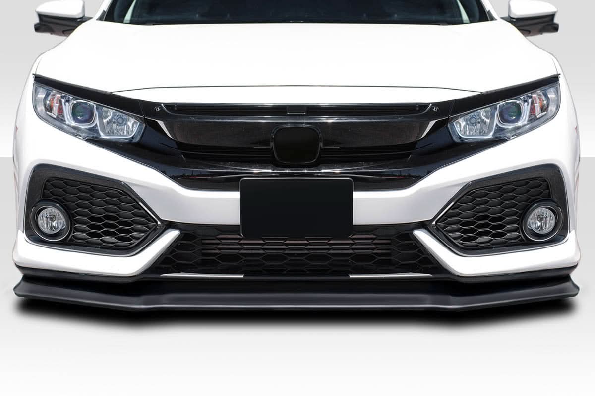 2017-2021 Honda Civic HB Type G Style Front Lip Under Spoiler - FRP