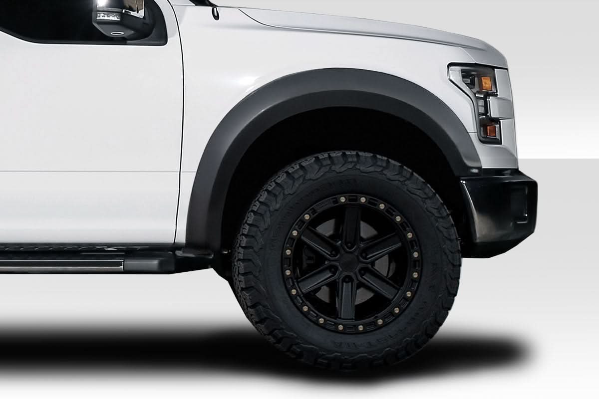 2015-2020 Ford F-150 Raptor Look Fender Flares - 4 Piece - FRP