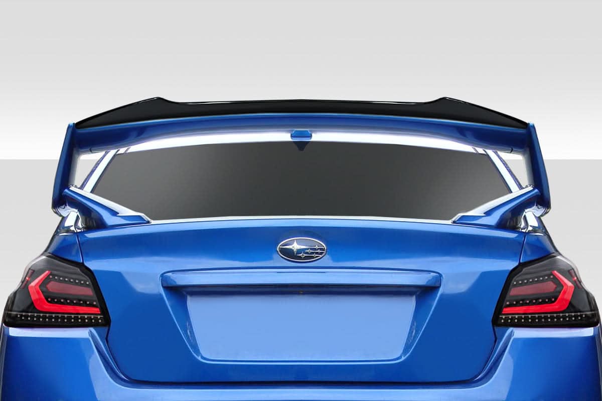 2015-2021 Subaru WRX STI M Force Style Rear Wing Spoiler Add On - FRP