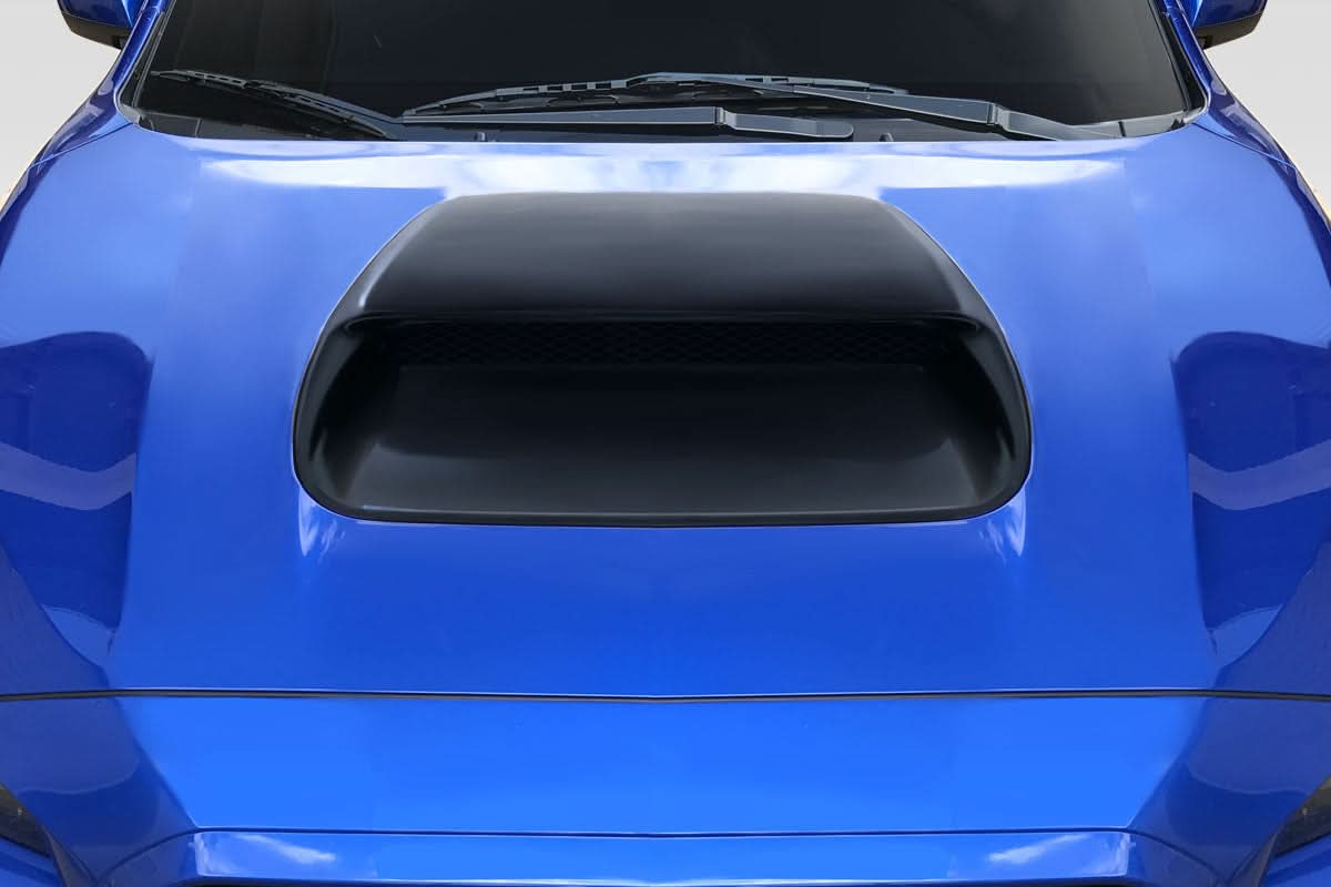 2015-2021 Subaru WRX STI Wide Mouth Style Hood Scoop - 1 Piece - FRP