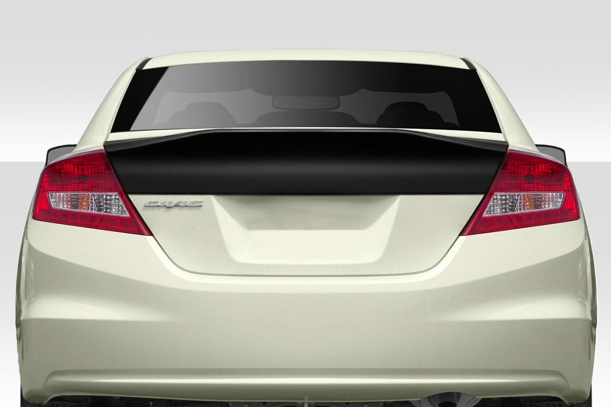 2012-2015 Honda Civic 2DR KMZ V2 Style Rear Wing Spoiler - FRP