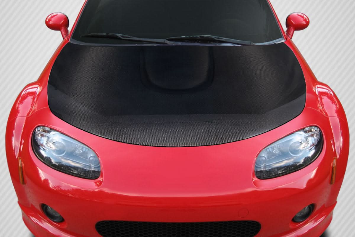 2006-2015 Mazda Miata OEM Look Hood - Carbon Fiber