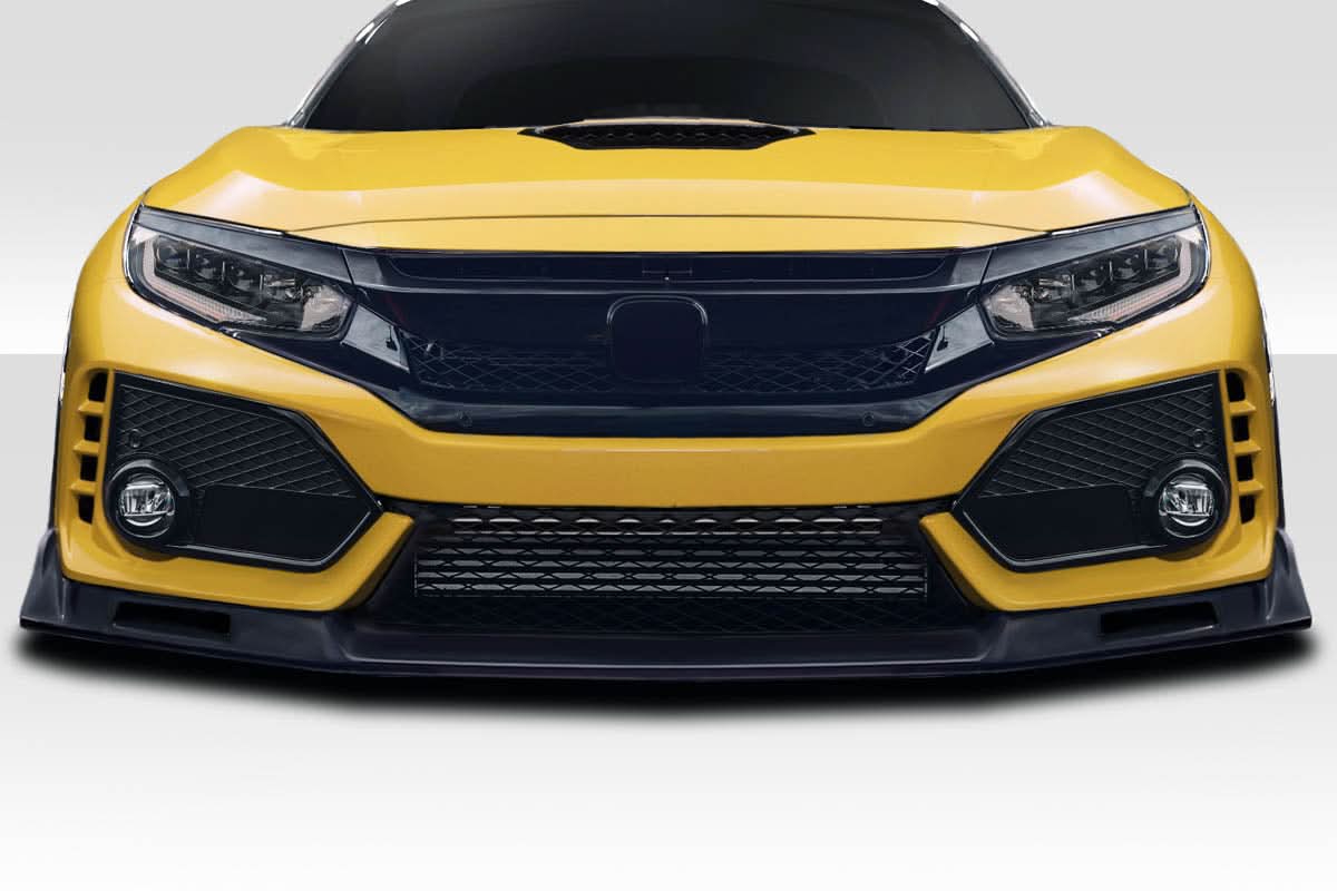 2017-2021 Honda Civic TypeR EVS Style Front Lip Under Spoiler - FRP