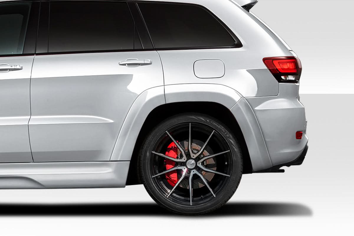 2011-2022 Jeep Grand Cherokee Power Style Rear Fender Flares - FRP
