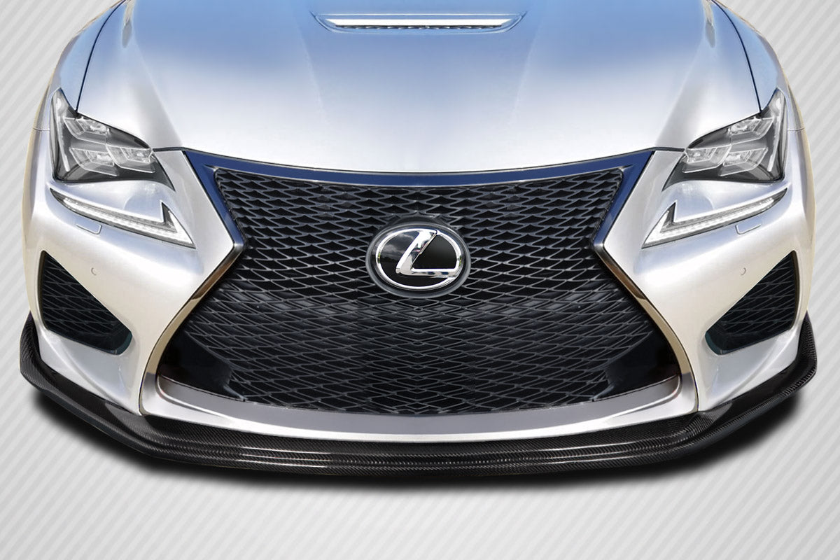 2015-2019 Lexus RC-F Avant Garde Style Front Lip Spoiler - Carbon Fiber