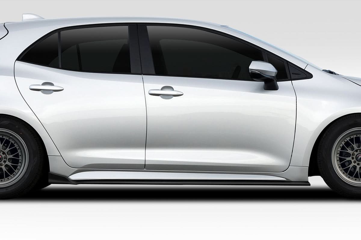 2019-2023 Toyota Corolla Hatchback T Spec Style Side Skirt Splitters - FRP