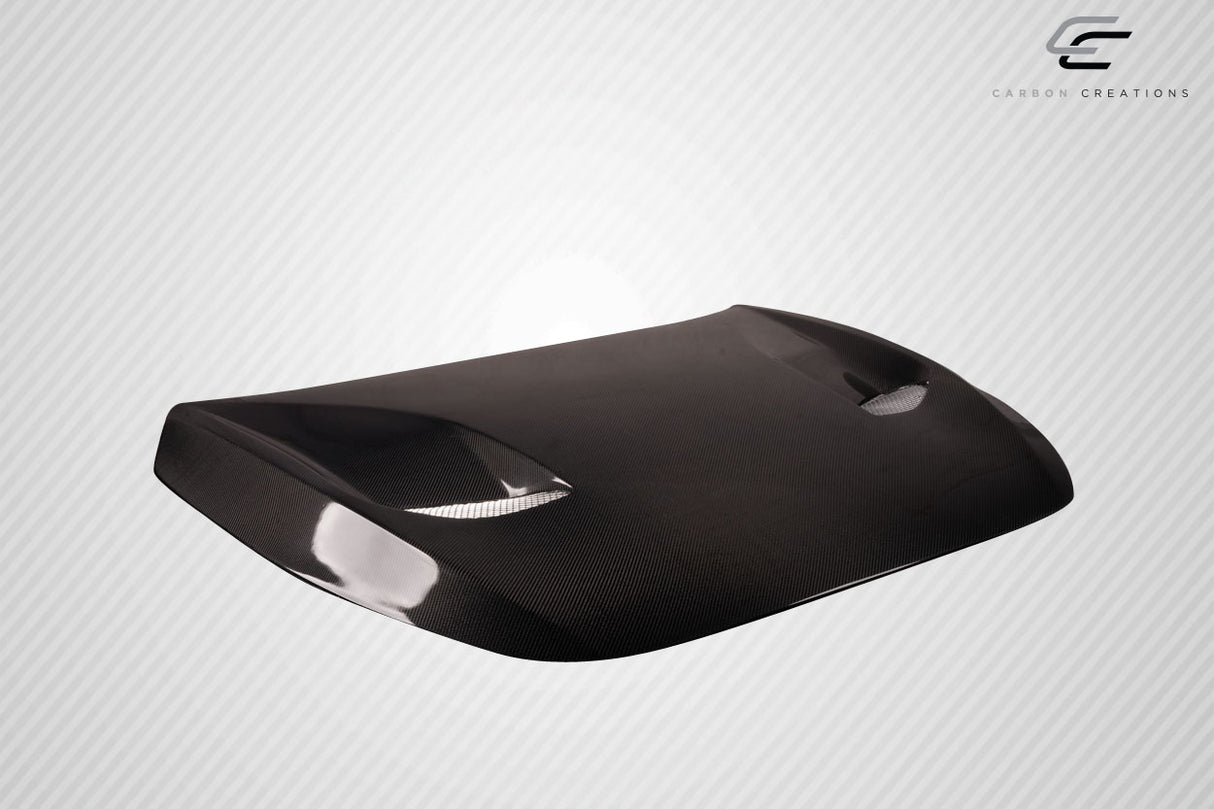 2016-2022 Infiniti Q60 TS1 Style Hood - Carbon Fiber