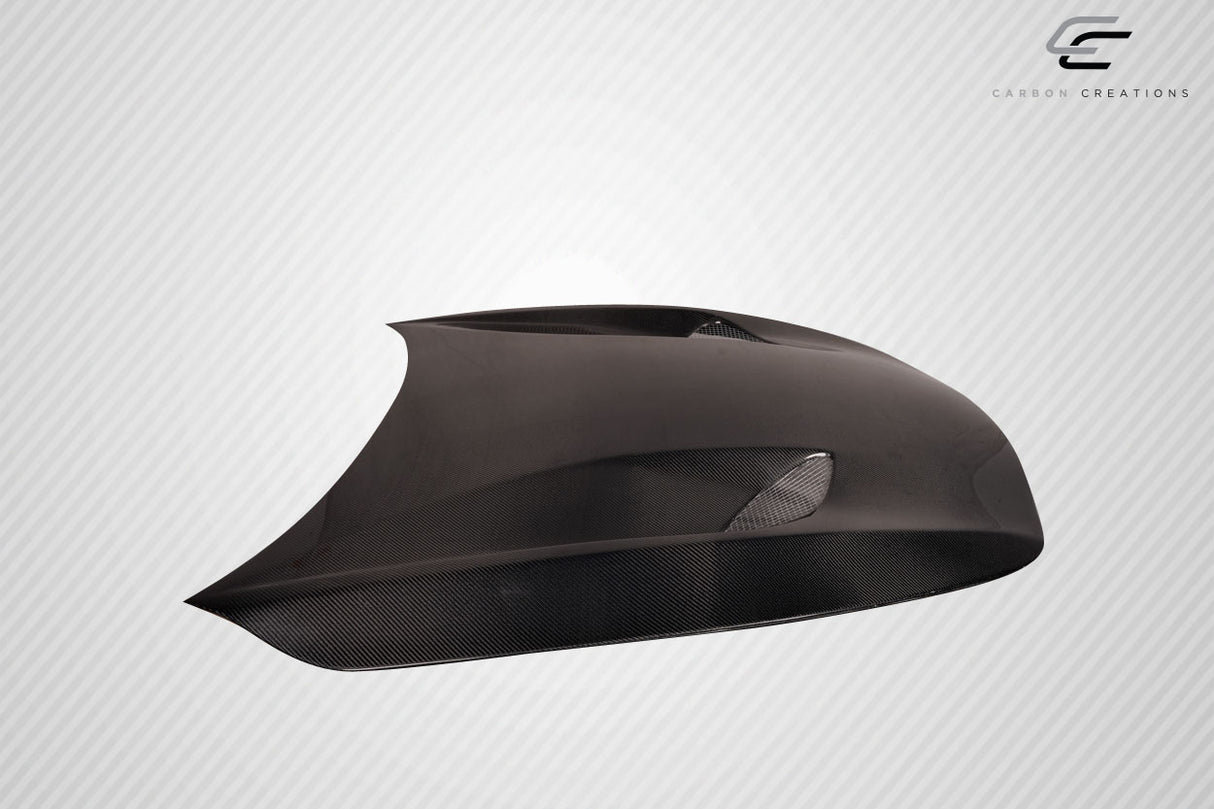 2016-2022 Infiniti Q60 TS1 Style Hood - Carbon Fiber