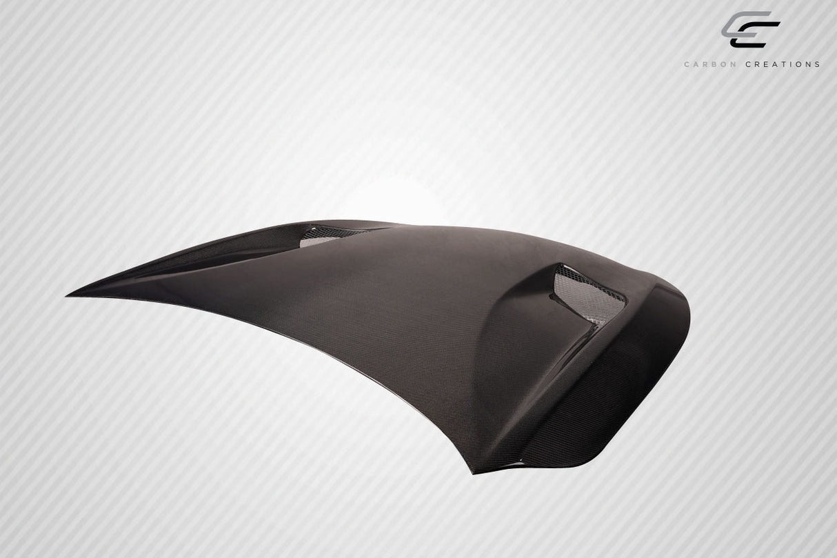 2016-2022 Infiniti Q60 TS1 Style Hood - Carbon Fiber