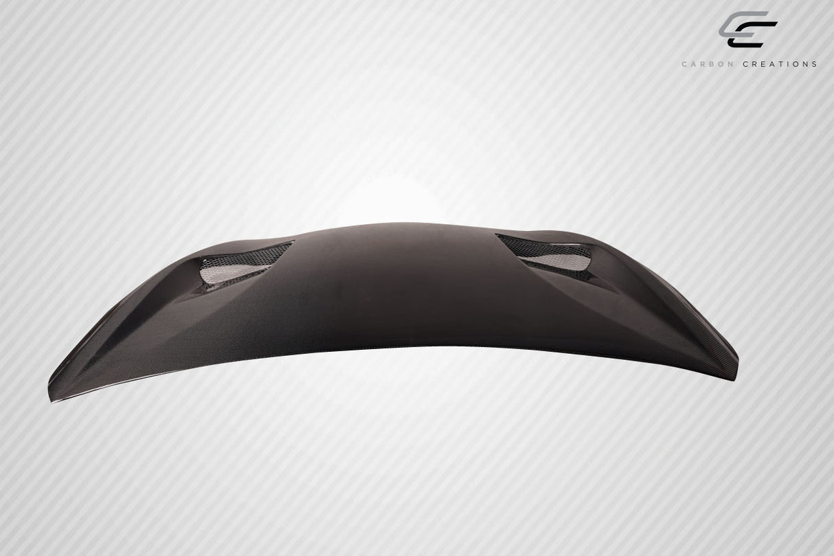 2016-2022 Infiniti Q60 TS1 Style Hood - Carbon Fiber