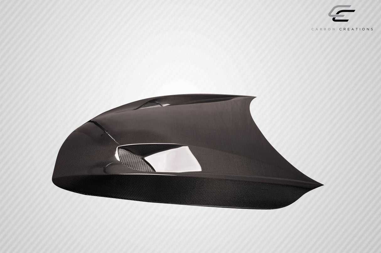 2016-2022 Infiniti Q60 TS1 Style Hood - Carbon Fiber