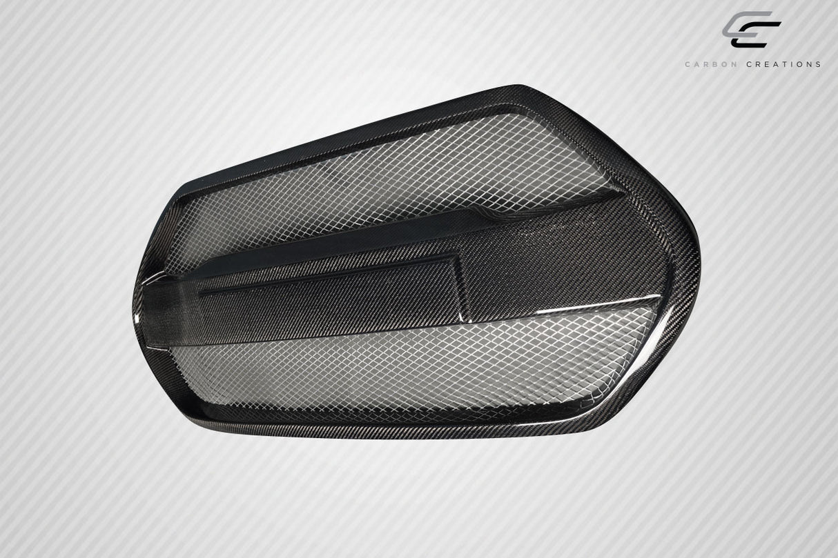 2012-2017 Hyundai Veloster Turbo Runner Style Grille - Carbon Fiber
