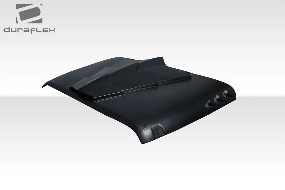 2007-2018 Jeep Wrangler JK Tyrano Style Hood - 1 Piece - FRP