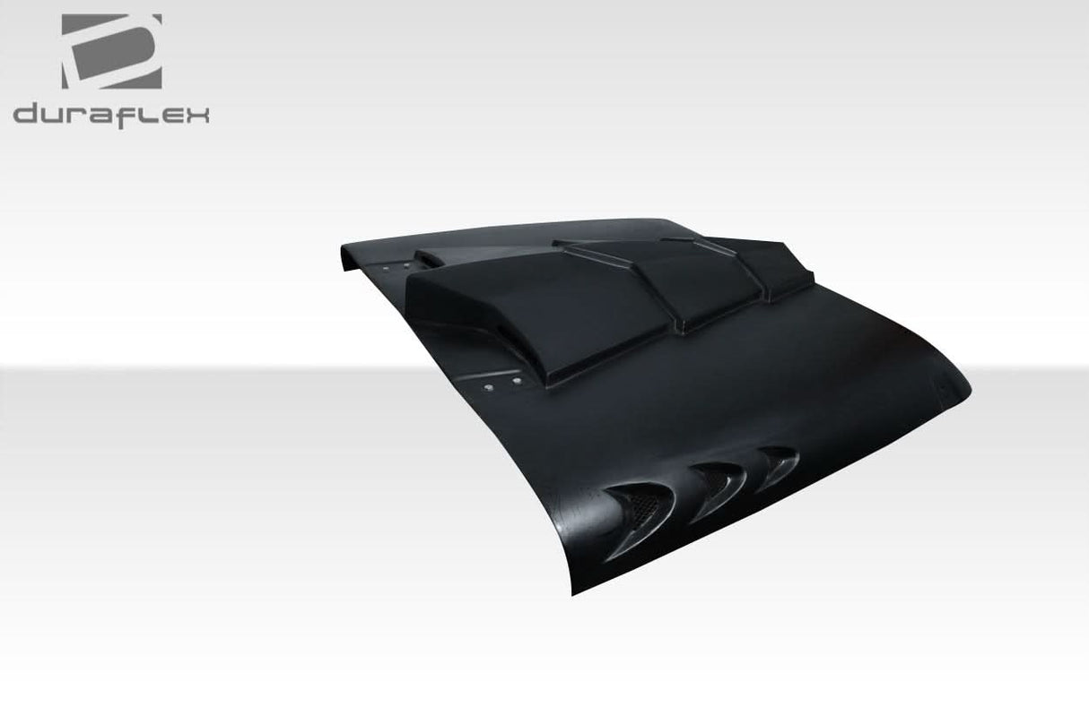 2007-2018 Jeep Wrangler JK Tyrano Style Hood - 1 Piece - FRP