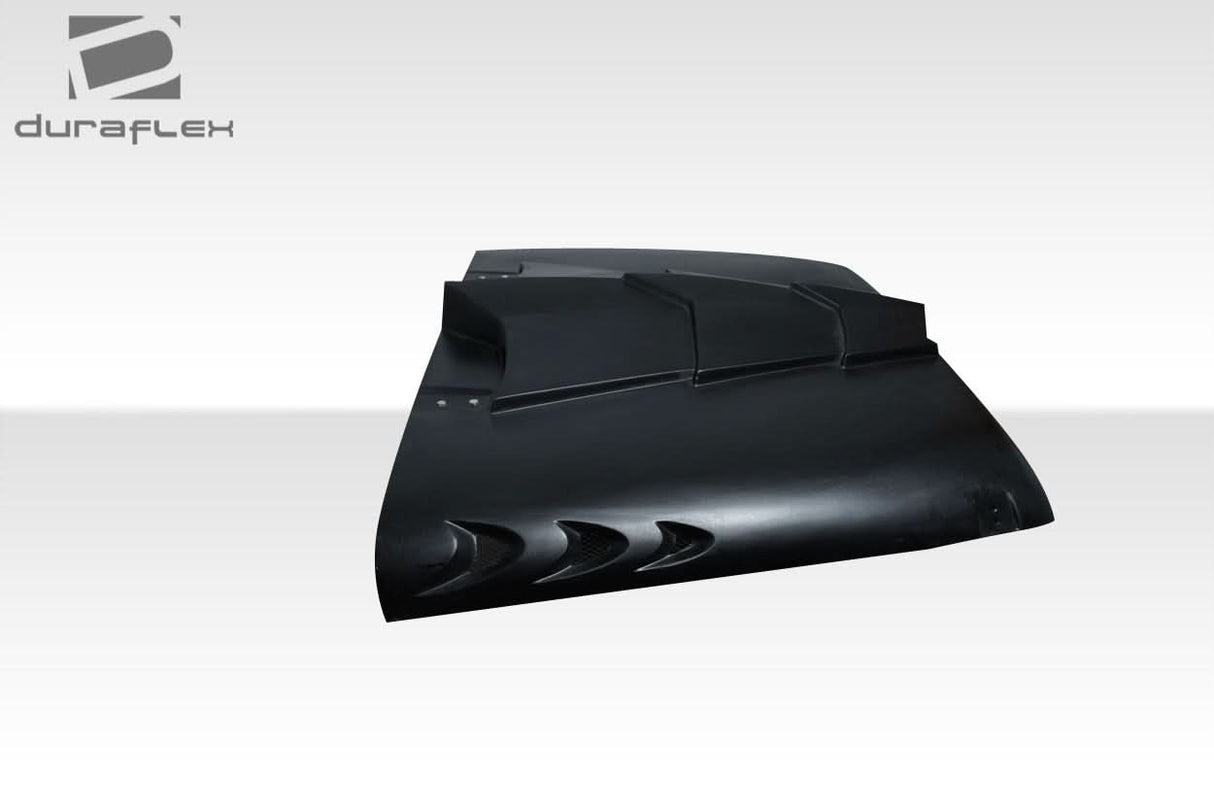 2007-2018 Jeep Wrangler JK Tyrano Style Hood - 1 Piece - FRP