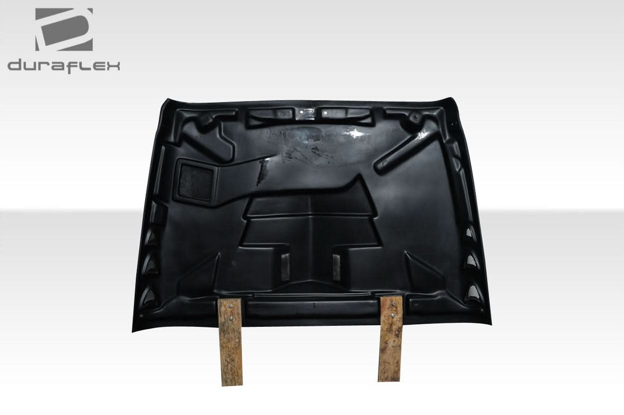 2007-2018 Jeep Wrangler JK Tyrano Style Hood - 1 Piece - FRP