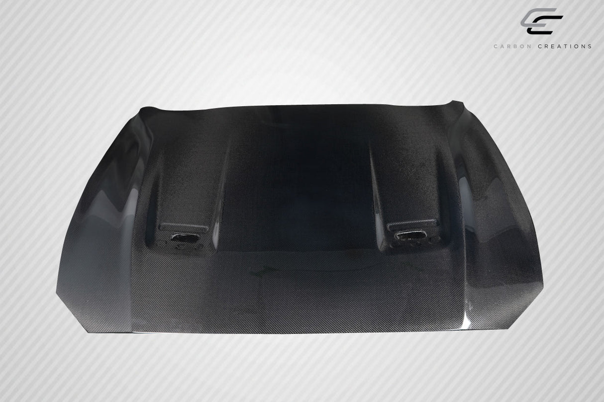 2018-2023 Ford Mustang OEM Look Hood - Carbon Fiber