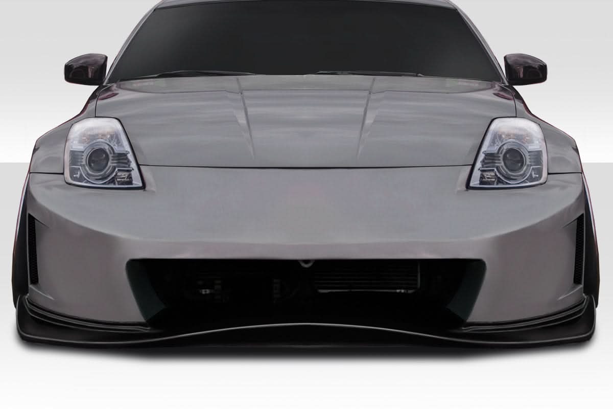 2003-2008 Nissan 350Z Zeta Style Front Bumper - 1 Piece - FRP