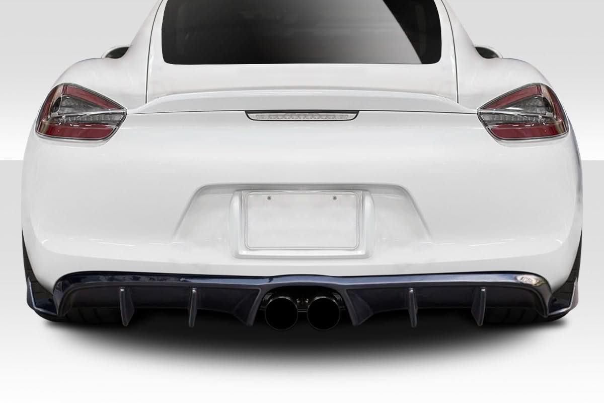 2014-2016 Porsche Cayman Motox Style Rear Diffuser - 3 Piece