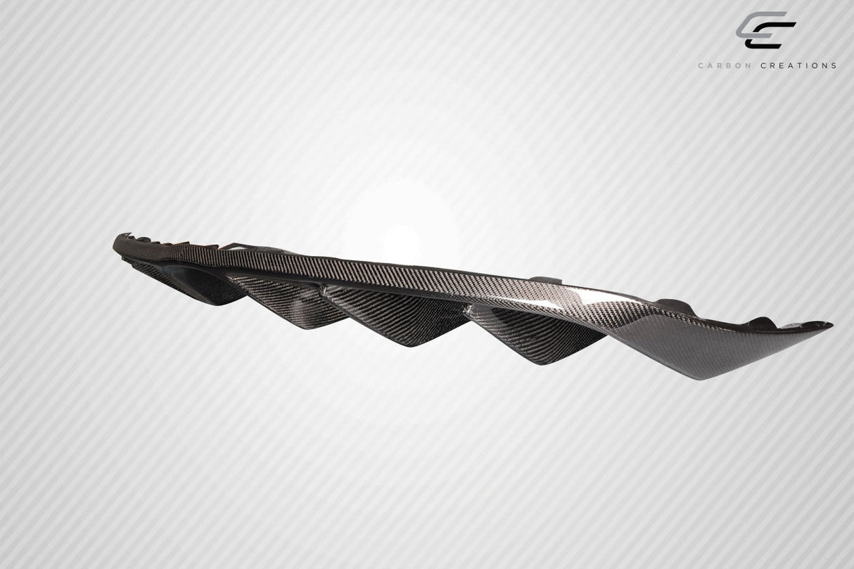 2014-2016 Porsche Cayman Motox Style Rear Diffuser - Carbon Fiber