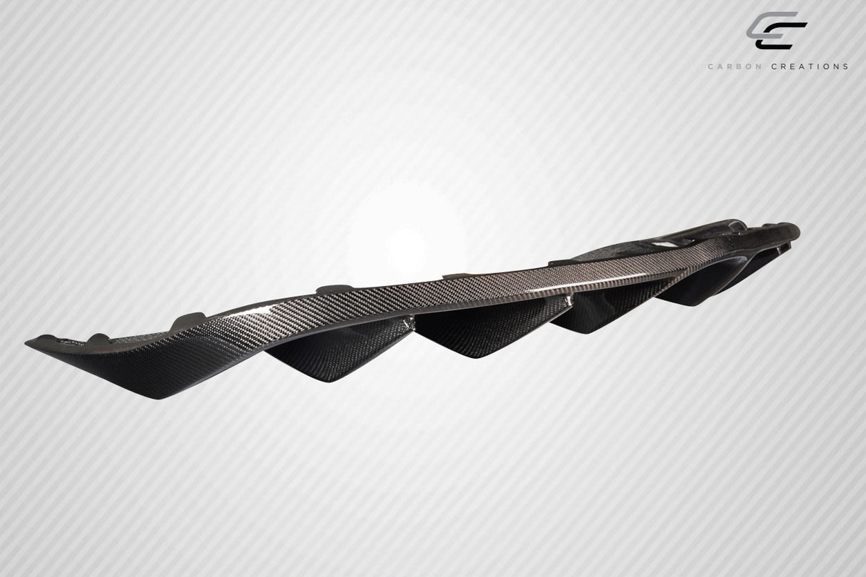 2014-2016 Porsche Cayman Motox Style Rear Diffuser - Carbon Fiber