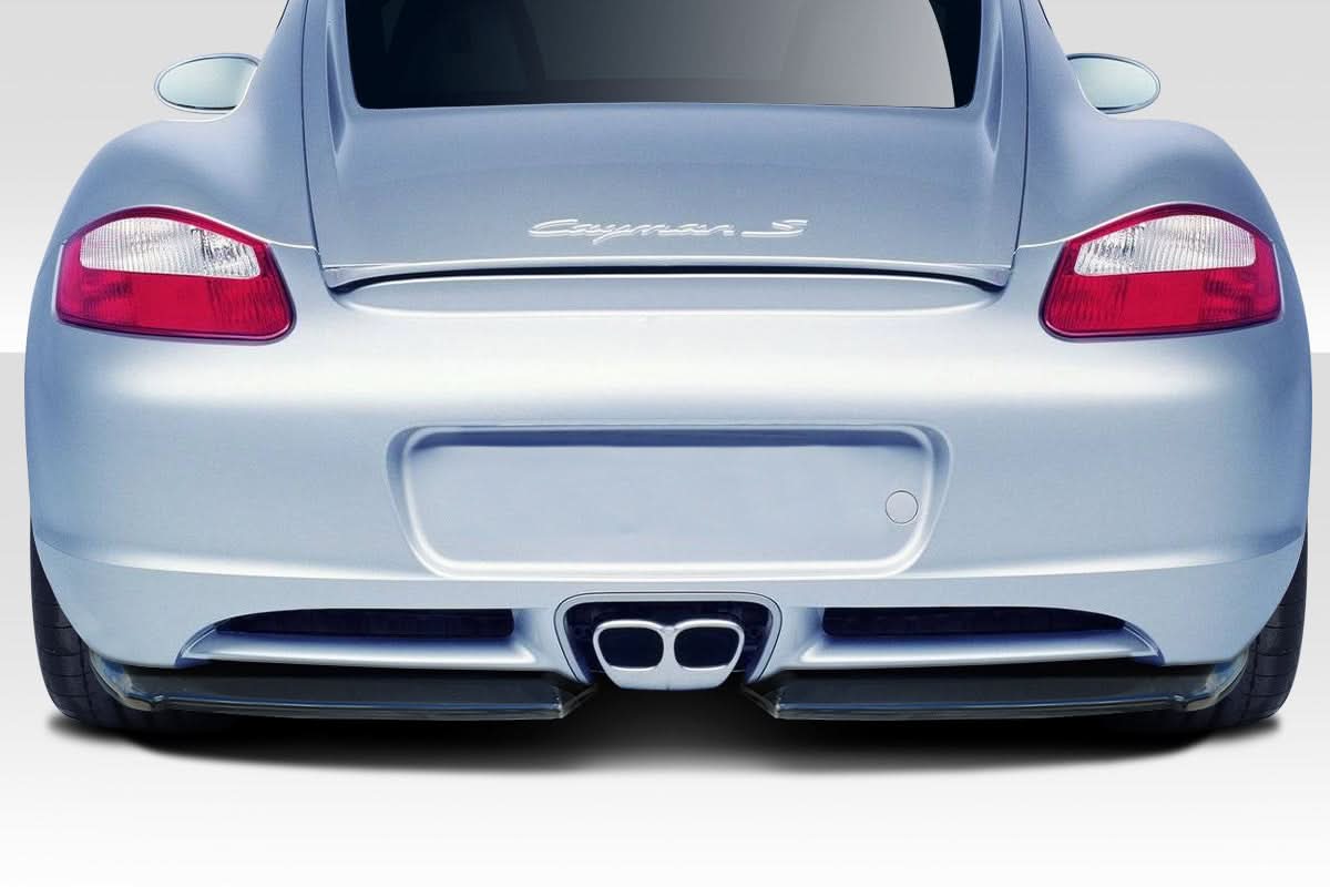 2006-2010 Porsche Cayman Motox Style Rear Lip Under Spoiler - FRP