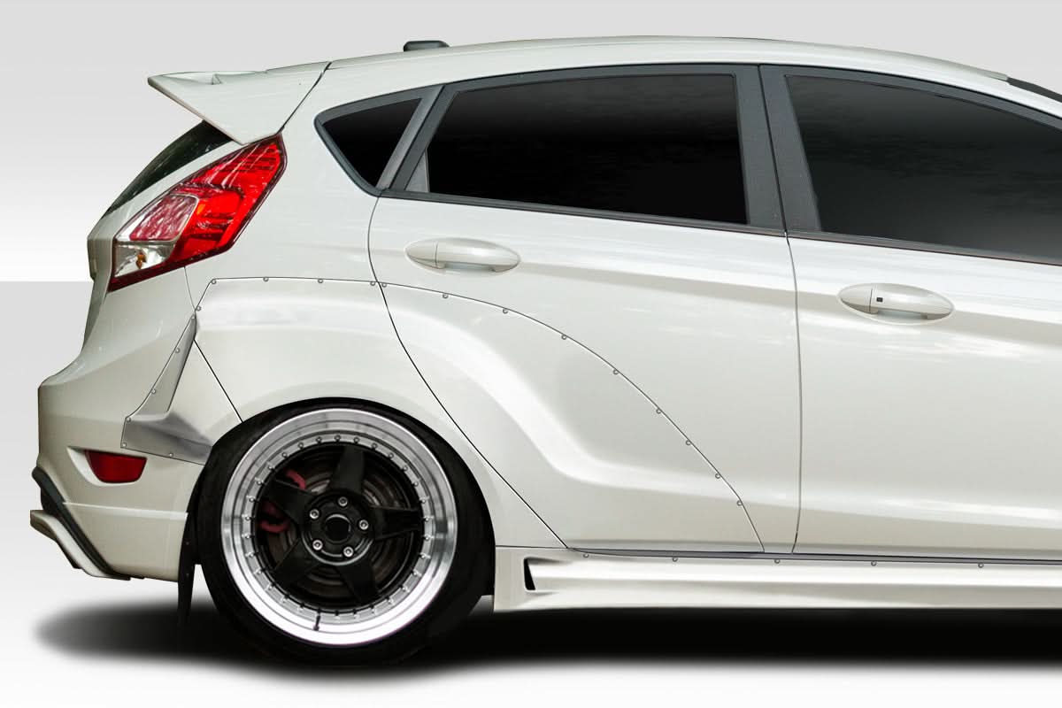 2014-2019 Ford Fiesta CPR Wide Body Style 70MM Rear Fender Flares - 7 Piece