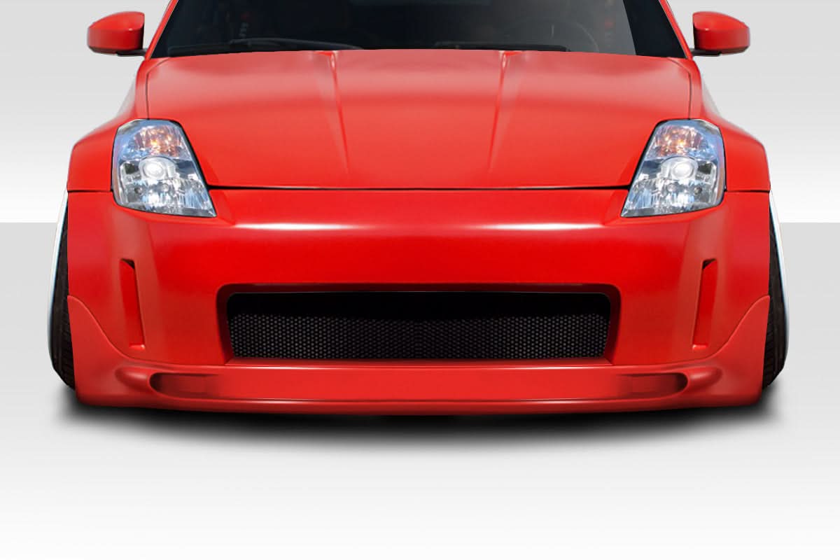 2003-2008 Nissan 350Z G Force Style Front Lip Spoiler - FRP